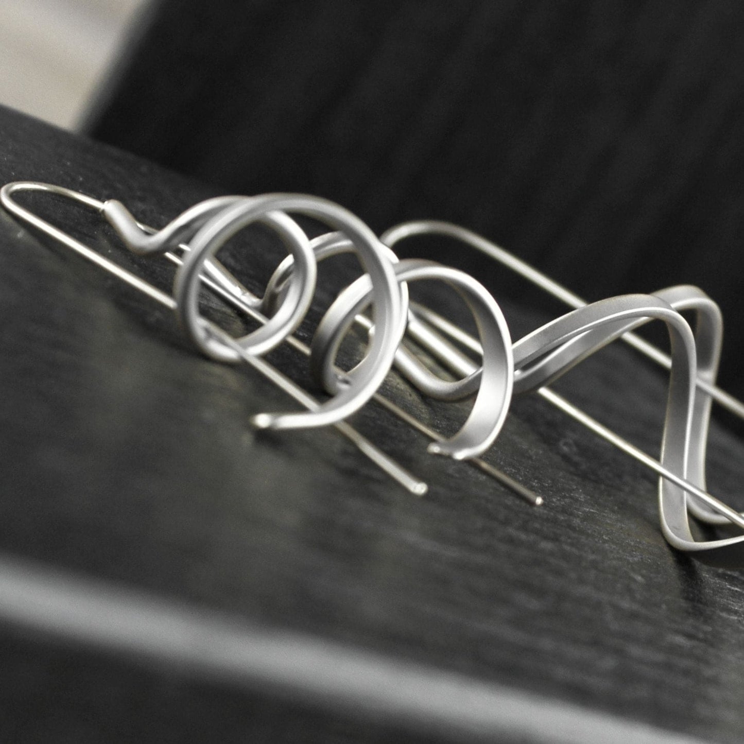 Tara Mini Spinning Earring Silver PlatingIDansk Copenhagen