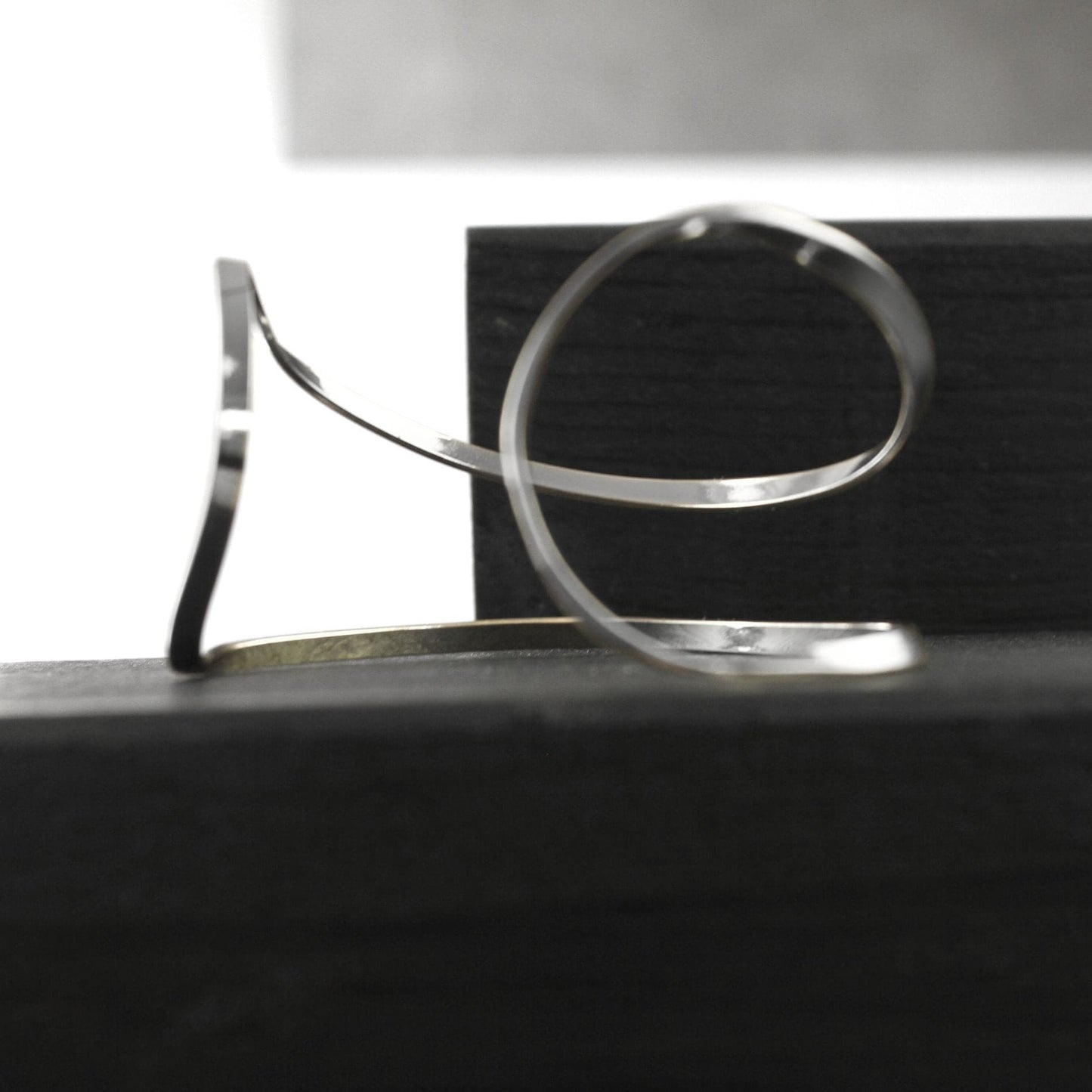 Tara Organic Cuff Bracelet Silver PlatingIDansk Copenhagen