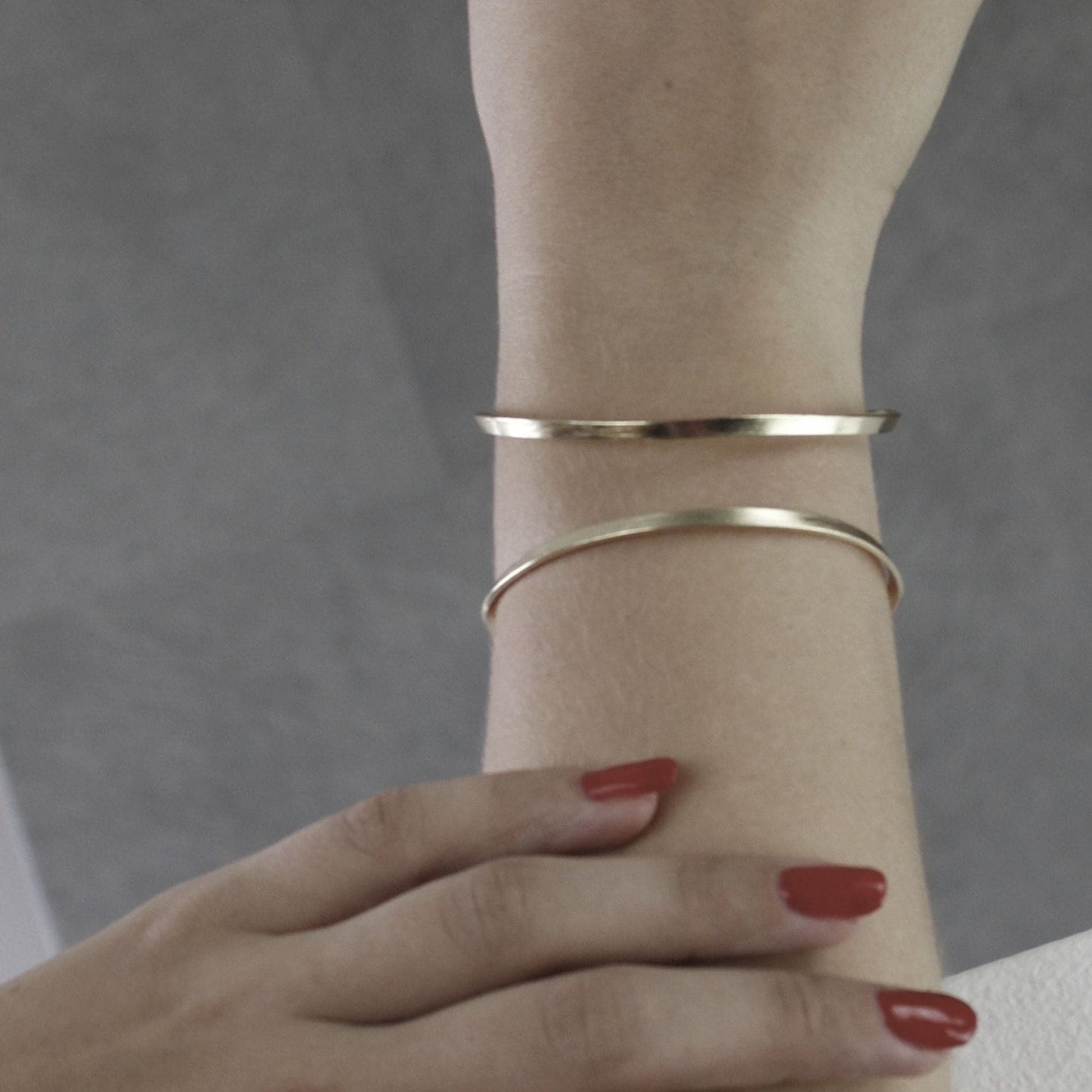 Tara Organic Cuff Bracelet Silver PlatingIDansk Copenhagen