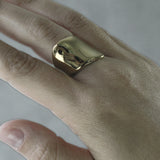 Courage Waterproof Arrow Statement Ring Silver Plating, Dansk Copenhagen