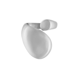Courage Waterproof Anello a sfera placcatura argento