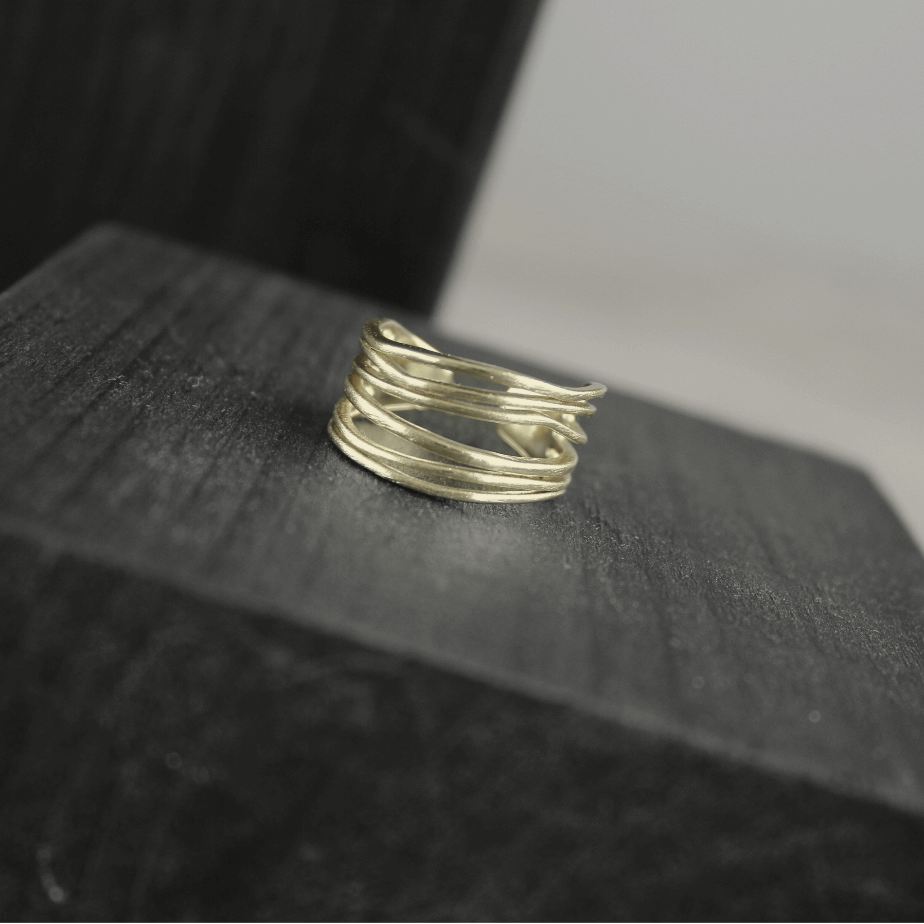 Tara Adjustable Ring Gold Plating I Dansk Copenhagen