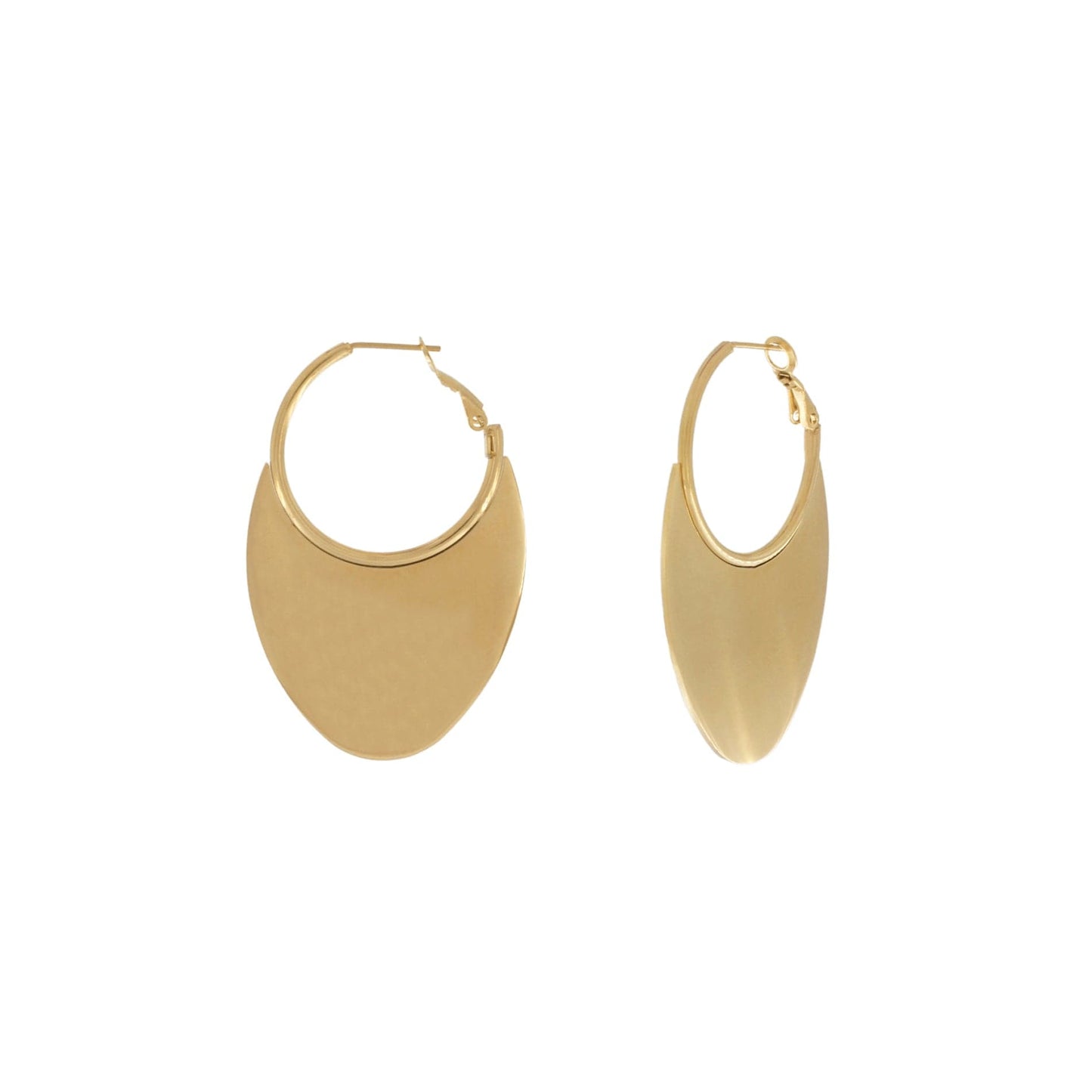 Courage Waterproof Moon Statement Hoop 18K Gold PlatingIDansk Copenhagen