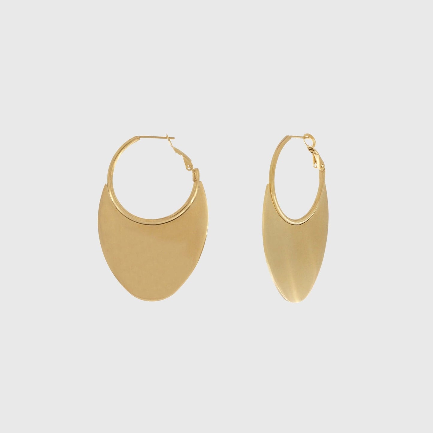 Courage Waterproof Moon Statement Hoop 18K Gold PlatingIDansk Copenhagen