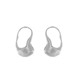 Courage Waterproof Artful Statement Earring Silver Plating, Dansk Copenhagen