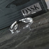 Courage Waterproof V Shape Statement Earring Silver Plating, Dansk Copenhagen