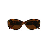 Vigga Brown Leopard Sunglasses UV400 Protection, Dansk Copenhagen