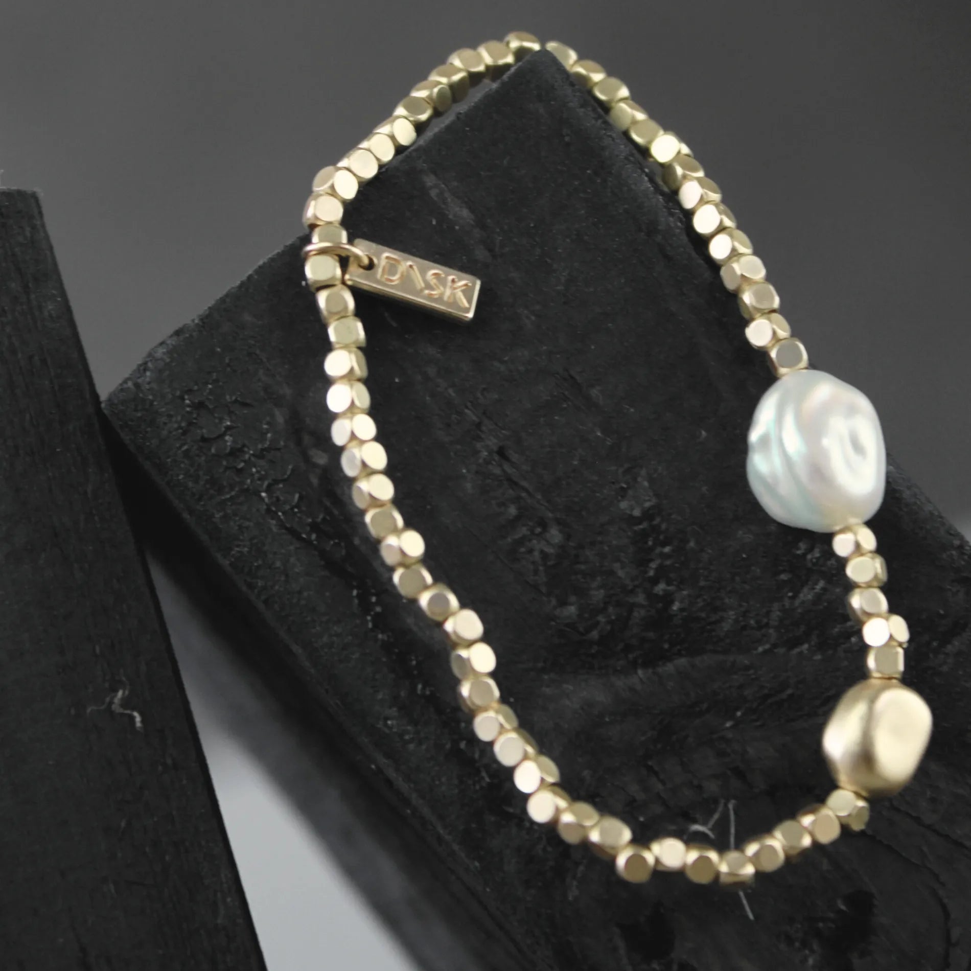 Audrey Pearl Bracelet Gold Plating, Dansk Copenhagen