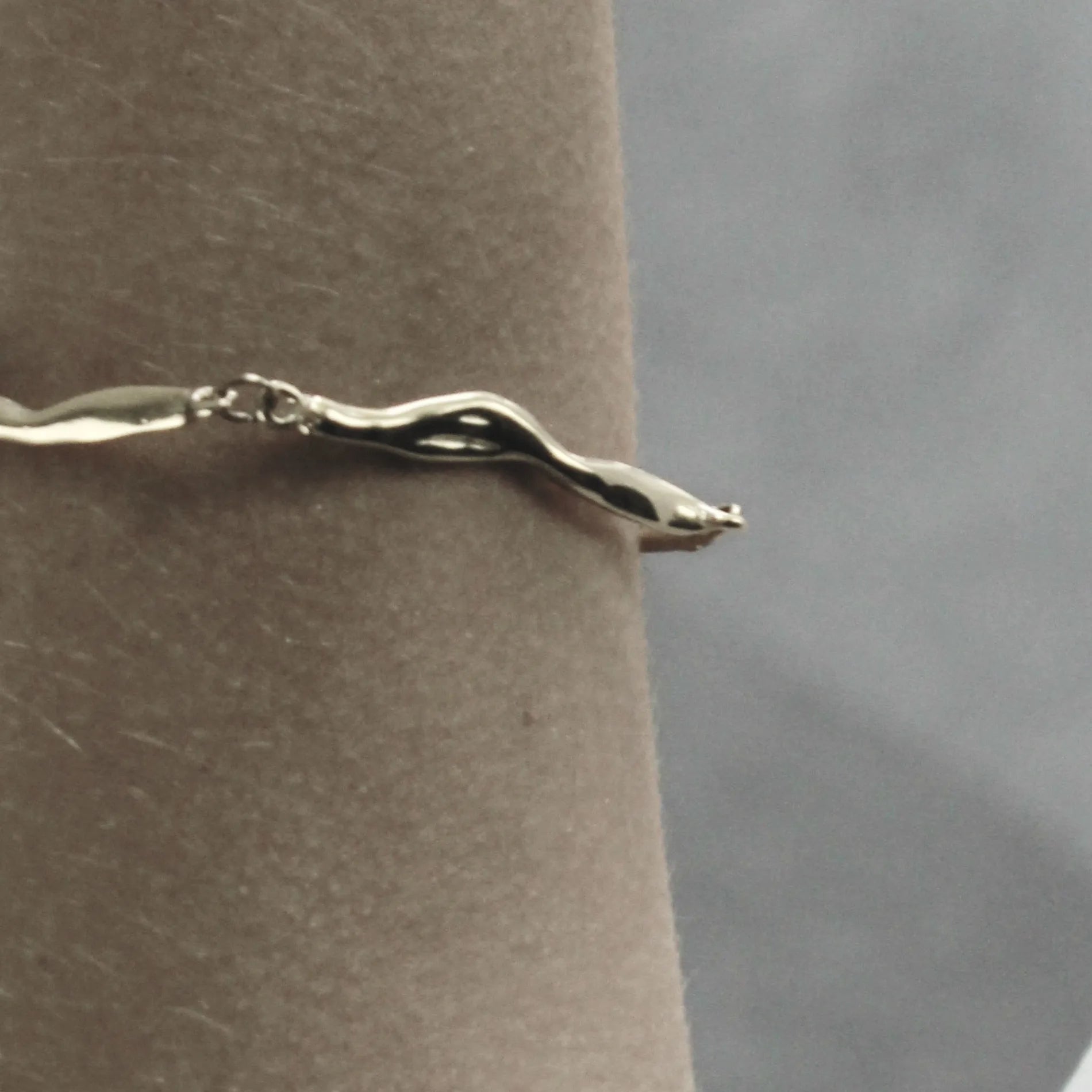 Joy Waterproof Organic Link Bracelet 18K Gold Plating, Dansk Copenhagen