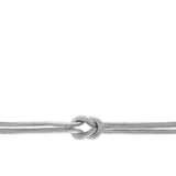 Passion Waterproof Knot Herringbone Bracelet Silver Plating, Dansk Copenhagen