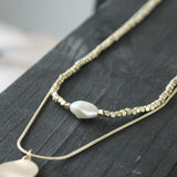 Audrey Custom Necklace Gold Plating, Dansk Copenhagen