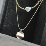 Audrey Custom Necklace Gold Plating, Dansk Copenhagen