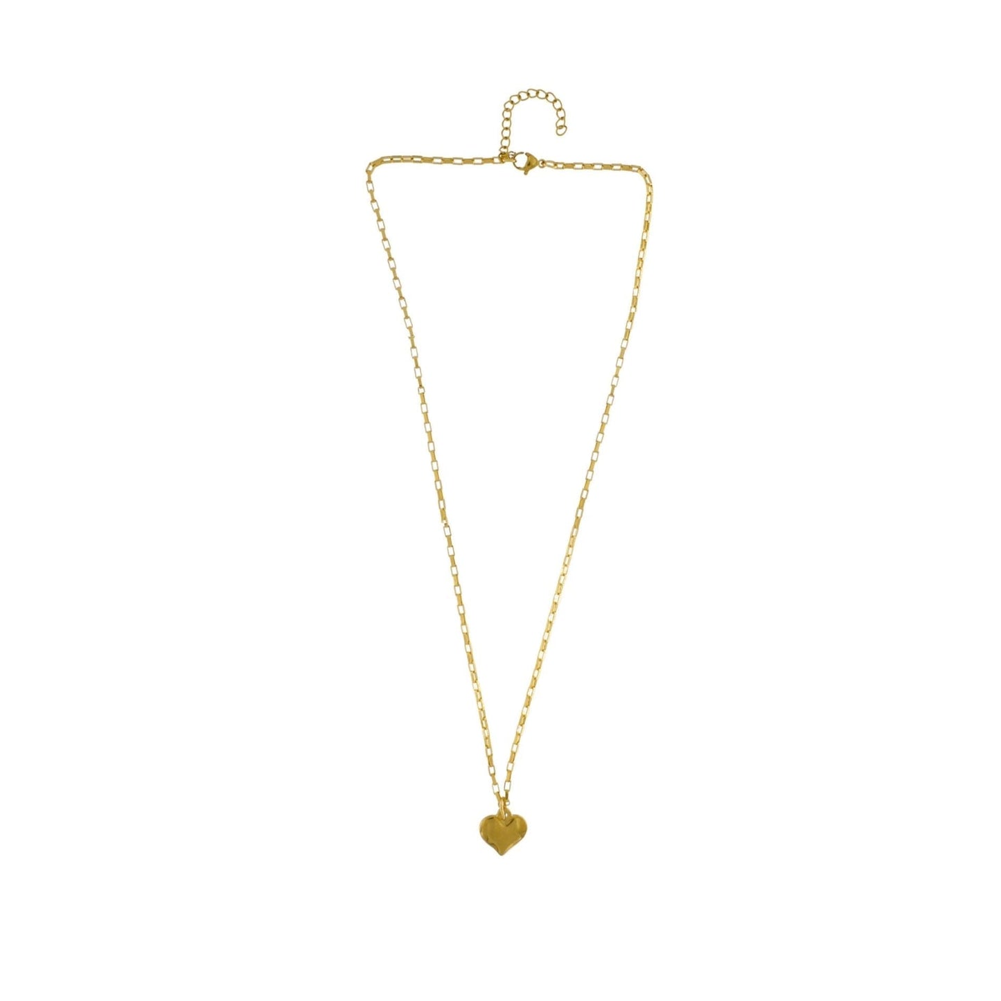Love Waterproof 2in1 Heart & Pearl Necklace 18 Carat GoldIDansk Copenhagen