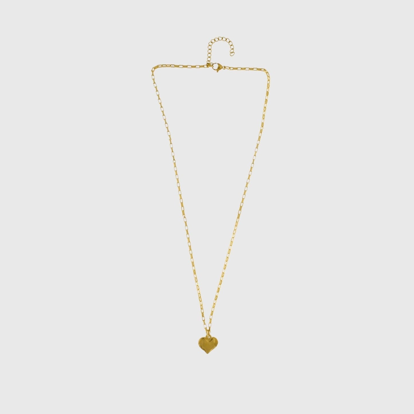 Love Waterproof 2in1 Heart & Pearl Necklace 18 Carat GoldIDansk Copenhagen
