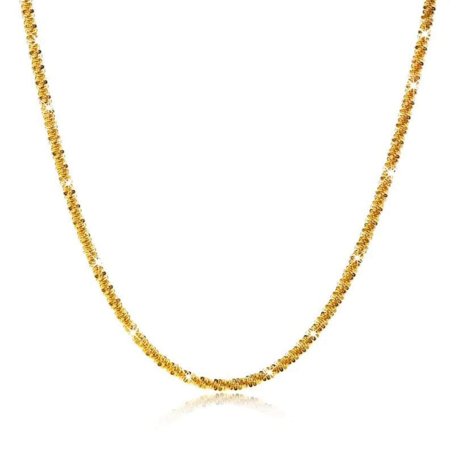 Passion Waterproof Gypsophila Chain Necklace 18K Gold PlatingIDansk Copenhagen
