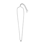 Courage Waterproof Adjustable Fall Necklace Silver Plating, Dansk Copenhagen