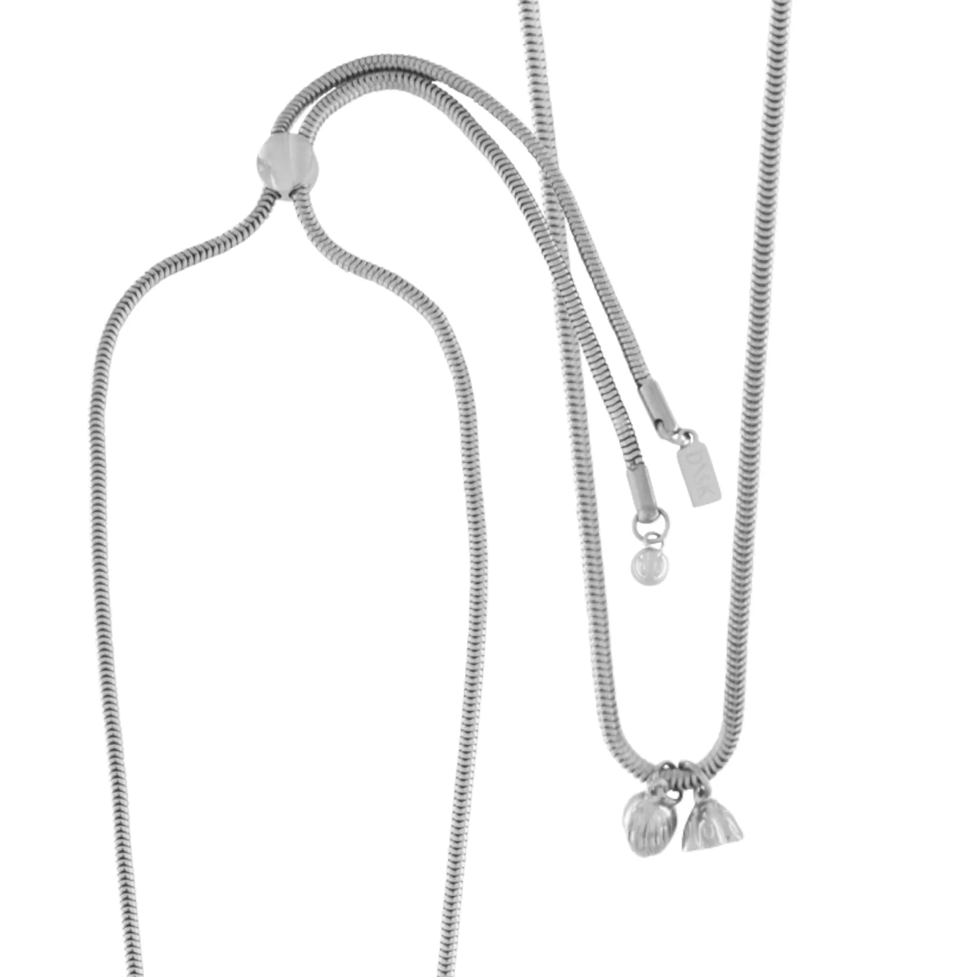 Courage Waterproof Adjustable Fall Necklace Silver Plating, Dansk Copenhagen