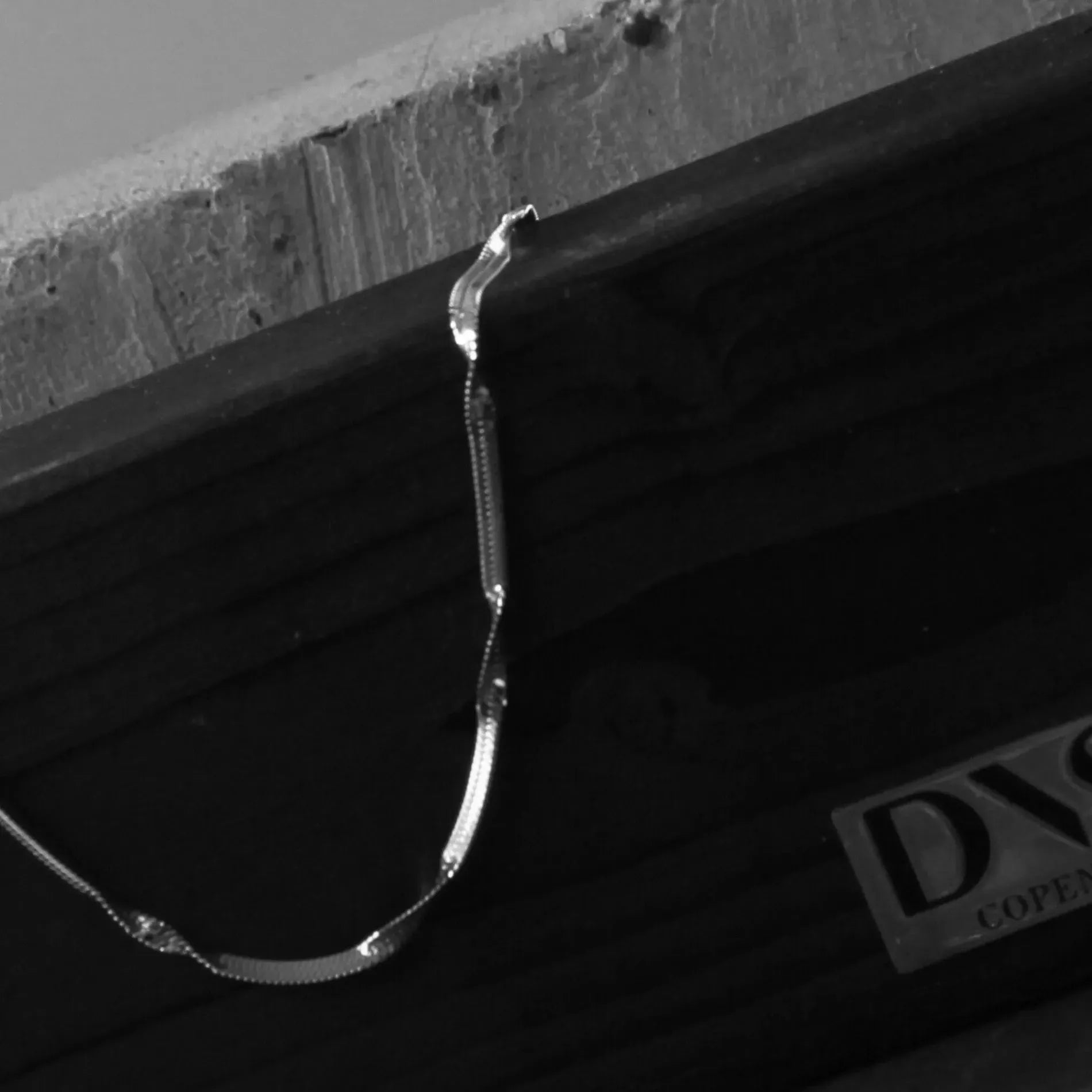 Passion Waterproof Twisted 2mm Herringbone Necklace Silver Plating, Dansk Copenhagen