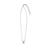 Courage Waterproof Adjustable String Statement Necklace Silver Plating, Dansk Copenhagen