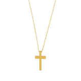 Love Waterproof Short Cross Necklace 18K Gold Plating, Dansk Copenhagen