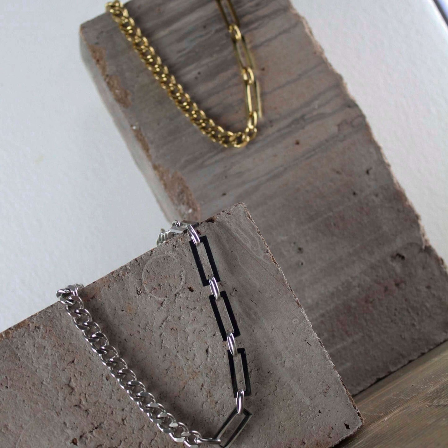 Courage Waterproof Link Necklace Silver PlatingIDansk Copenhagen