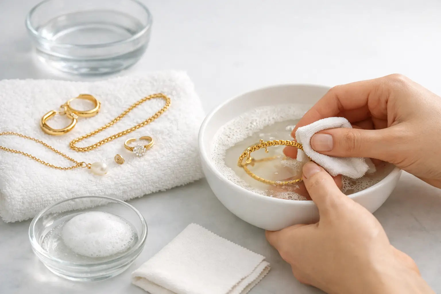How to Clean Gold Plated Jewellery Right