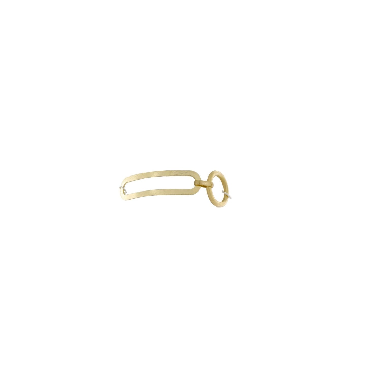 Audrey Mega Oval Ring Bracelet 2-Tone I Dansk Copenhagen