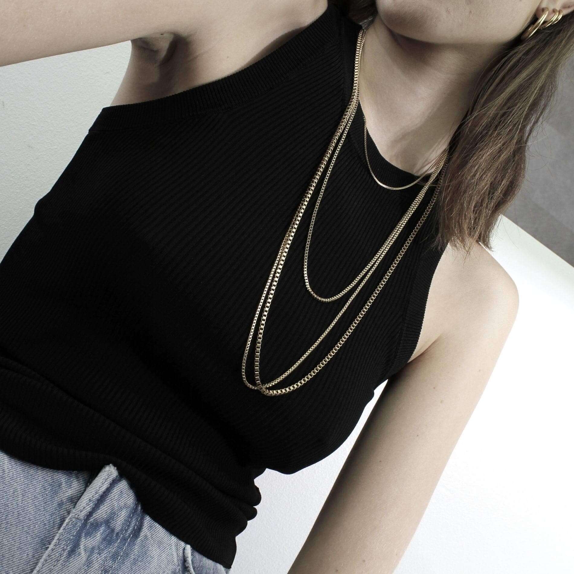Jonathan Paperclip Chain Necklace | Saint Jewelry