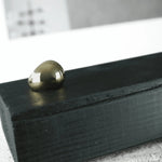 Courage Waterproof Chunky Sphere Statement Ring 18K Gold Plating -DNSK Copenhagen