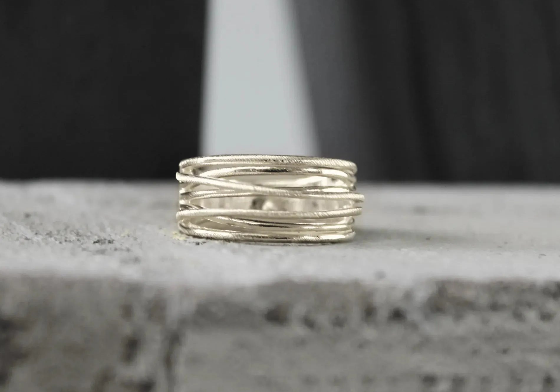 Tara Slim Wrap It Ring Verguld, Dansk Copenhagen
