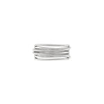 Tara Slim Wrap It Ring Chapado en Plata, Dansk Copenhagen