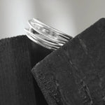 Tara Slim Wrap It Ring Chapado en Plata, Dansk Copenhagen