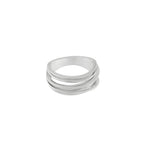 Tara Slim Wrap It Ring Chapado en Plata, Dansk Copenhagen