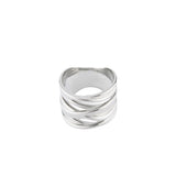 Courage Wasserfester „Wrap It“-Ring, Silber