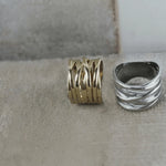 Courage Waterproof Wrap It Ring 18K Gold Plating -DNSK Copenhagen