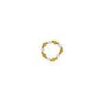 Joy Waterproof Elastic Pearl Mix Ring 18K Gold Plating -DNSK Copenhagen