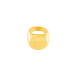 Courage Waterproof Chunky Signet Statement Ring 18K Gold Plating -DNSK Copenhagen