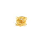 Courage Waterproof Chunky Link Statement Ring 18K Gold Plating -DNSK Copenhagen