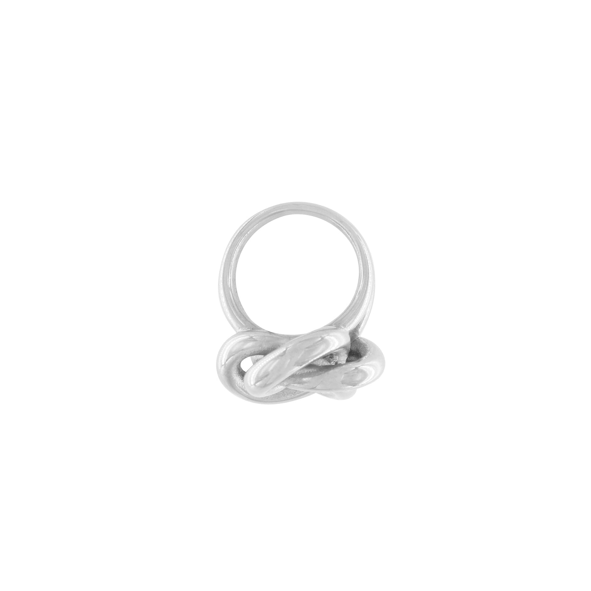 Courage Waterproof Chunky Twisted Statement Ring Silver Plating I Dansk Copenhagen