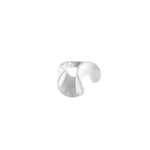 Courage Waterproof Single Twist Statement Ring Silver Plating -DNSK Copenhagen