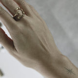 Courage Waterproof Lucky Ring 18K Gold Plating