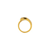 Joy Waterproof CZ Snake Ring 18K Gold Plating, Dansk Copenhagen