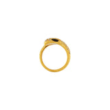 Joy Waterproof CZ Snake Ring 18K Gold Plating