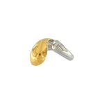 Courage Waterproof 2 Tone Ball Ring 18k Gold Plating -DNSK Copenhagen