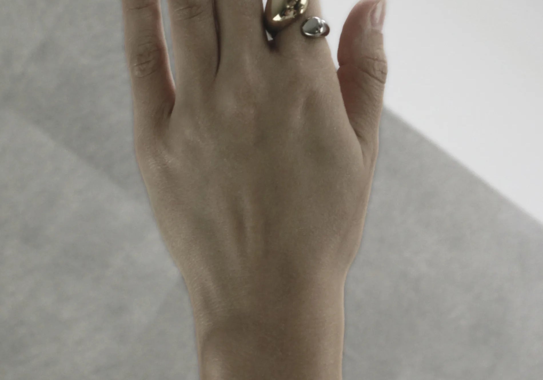Courage Waterproof 2 Tone Ball Ring 18k Gold Plating, Dansk Copenhagen