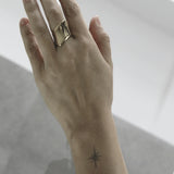 Courage Waterproof Arrow Statement Ring Silver Plating, Dansk Copenhagen