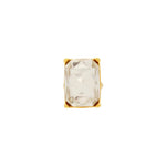Joy Vandfast Klar CZ Mega Statement. Ring 18K Guldbelagt, Dansk Copenhagen.