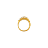 Joy Waterproof Clear Multi CZ Ring 18K Gold Plating