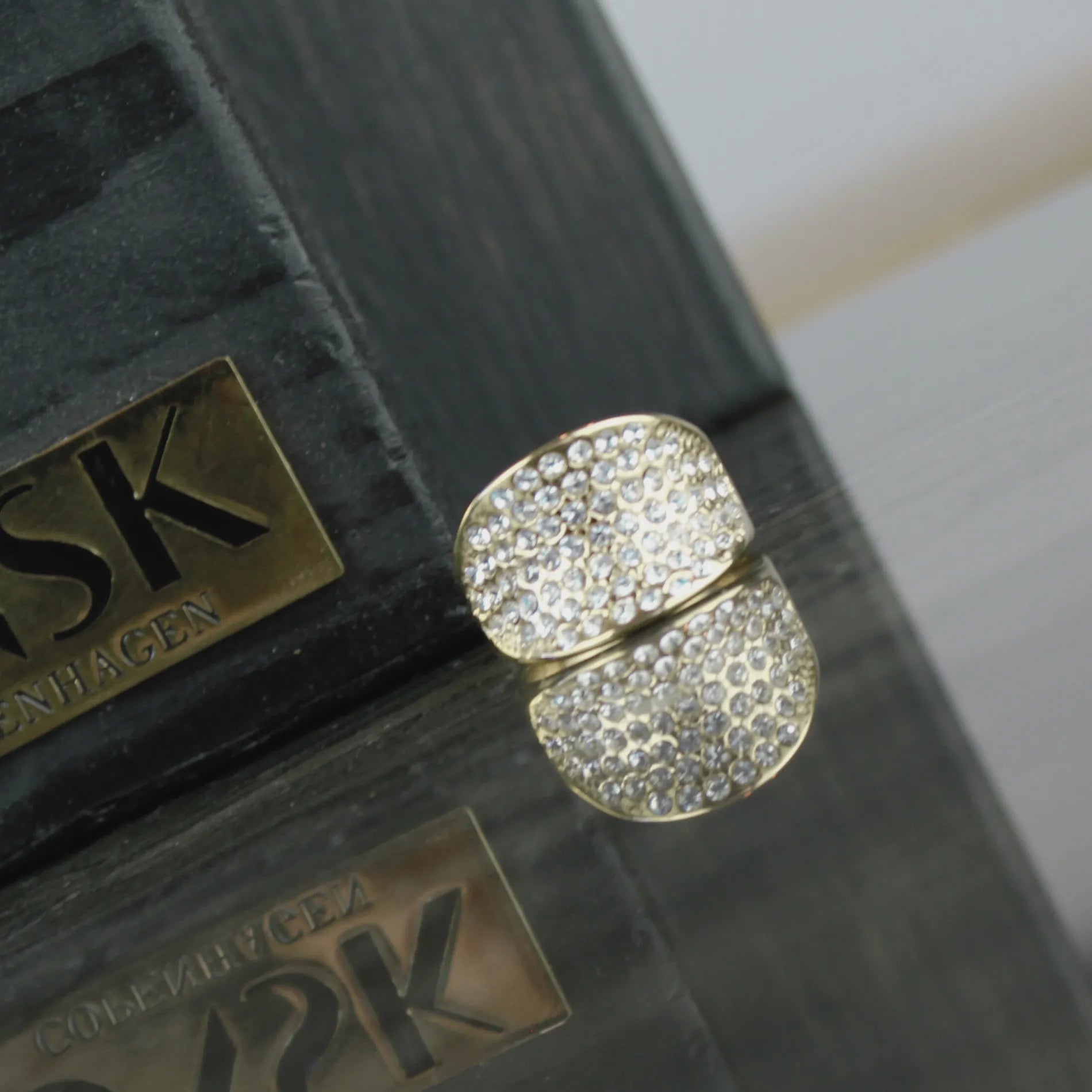 Joy Waterproof Clear Multi CZ Ring 18K Gold Plating, Dansk Copenhagen