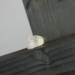 Joy Waterproof Clear Multi CZ Ring 18K Gold Plating -DNSK Copenhagen